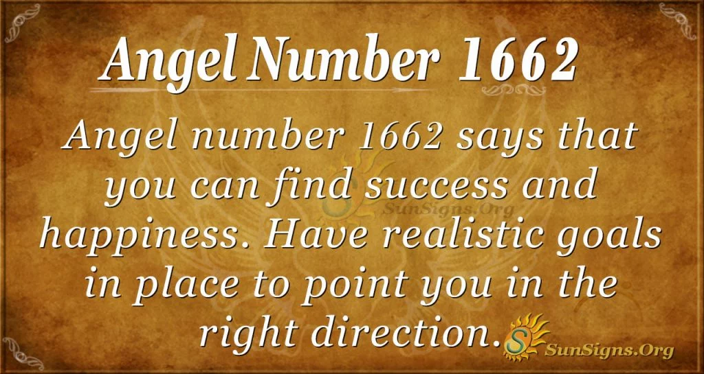 Angel Number 1662