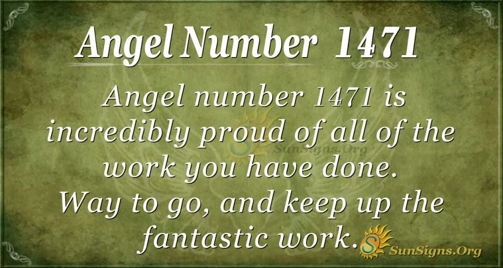 angel number 1471