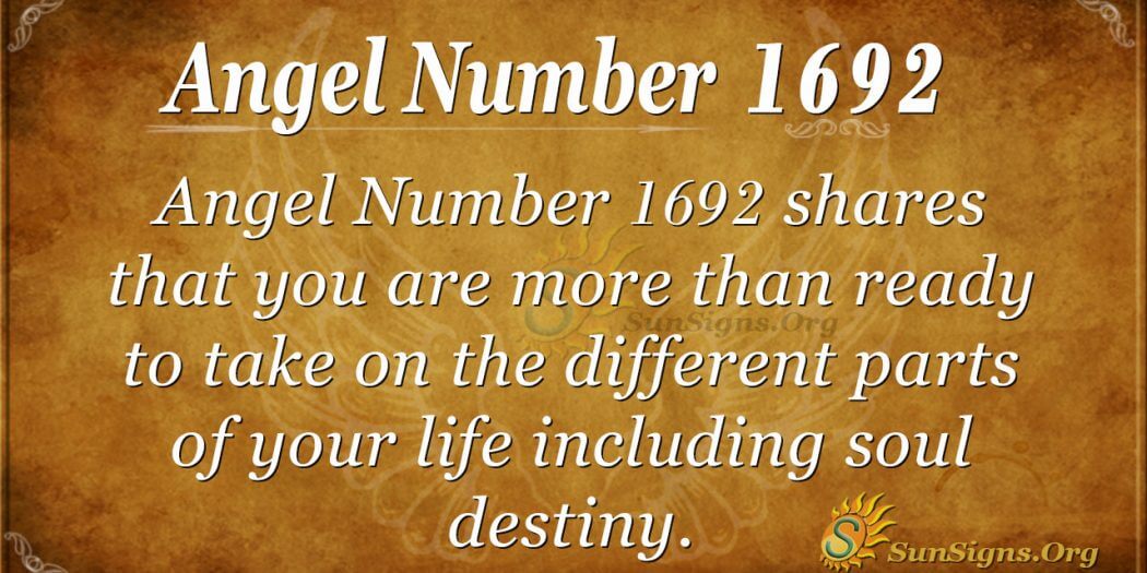 Angel Number 1692 Meaning: You Are Loved - SunSigns.Org