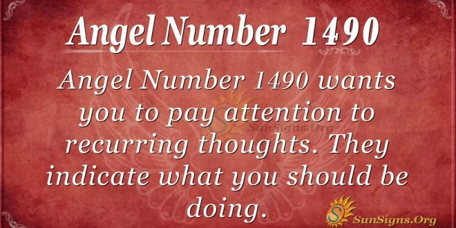 Angel Number 1490