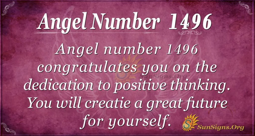 Angel Number 1496