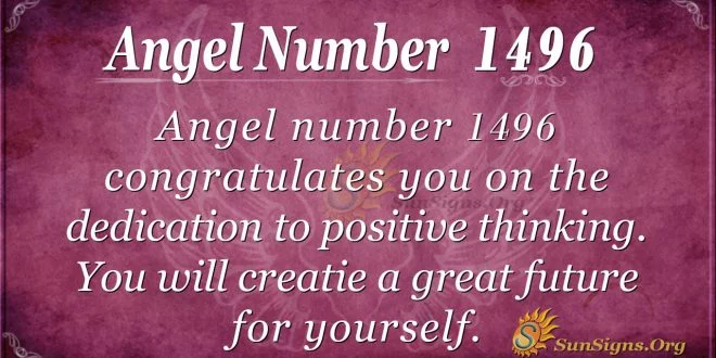 Angel Number 1496