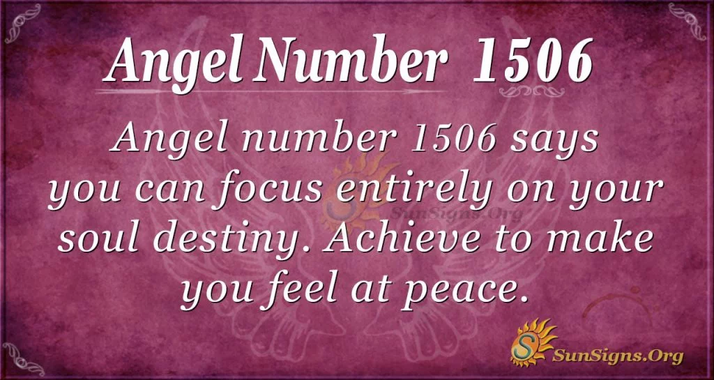 Angel Number 1506