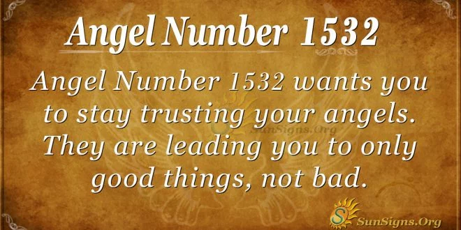 Angel Number 1532