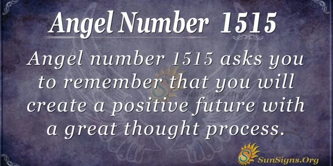 Angel Number 1515