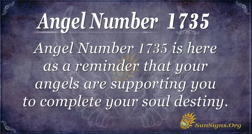 Angel Number 1735