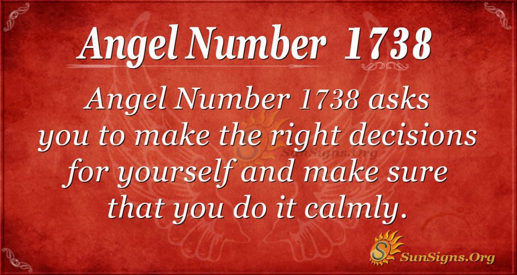 Angel Number 1738 Meaning Maximize Your Time SunSigns Org