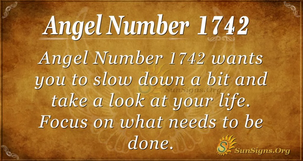Angel Number 1742