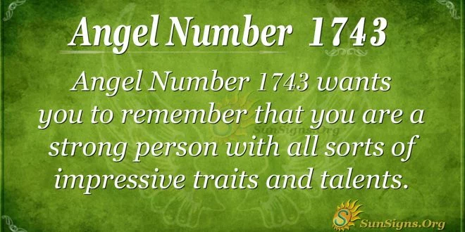 Angel Number1743