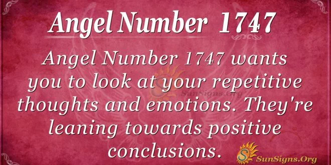 Angel Number1747