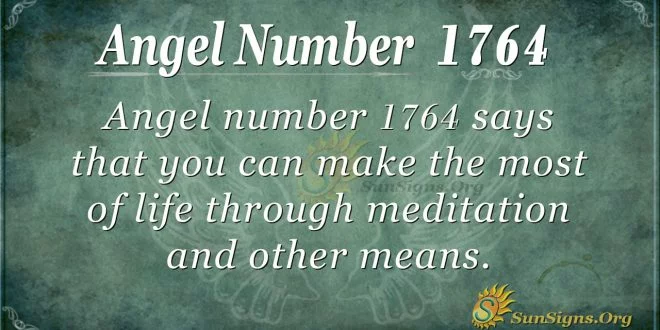 Angel Number 1764