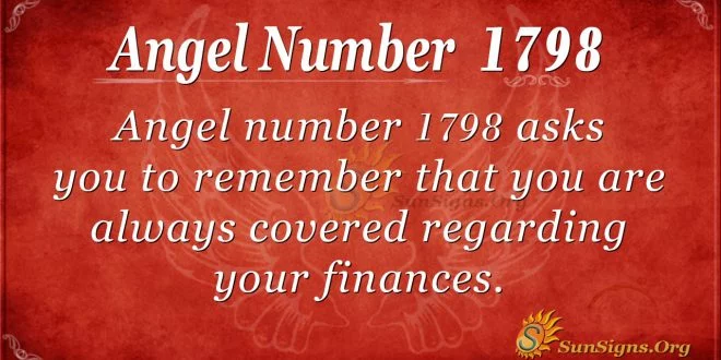 Angel number 1798