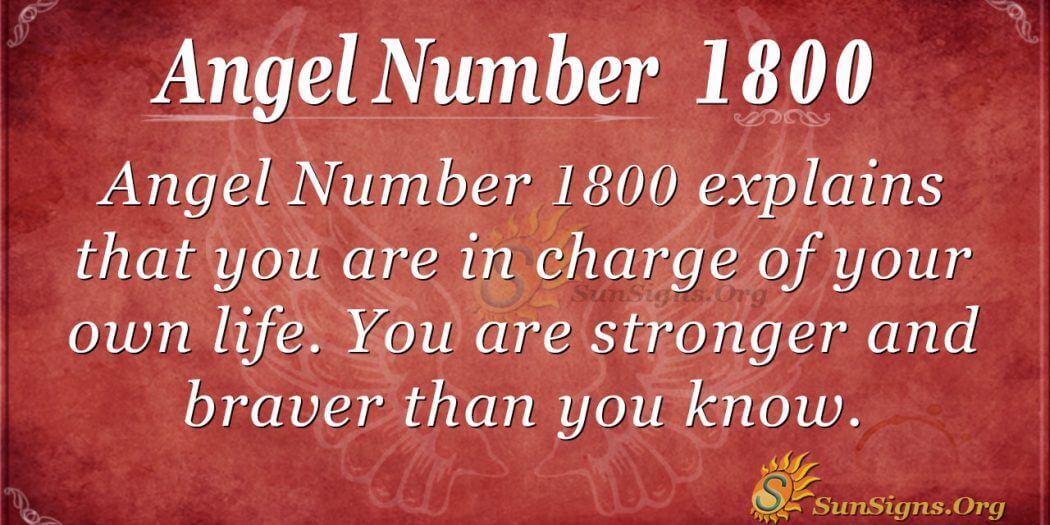 Angel Number 1800 Meaning: Visualize your Success - SunSigns.Org