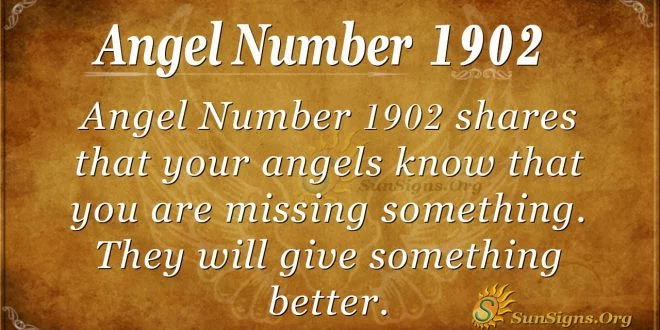 Angel Number 1902