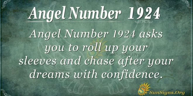 Angel Number 1924