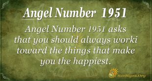 Angel Number 1951