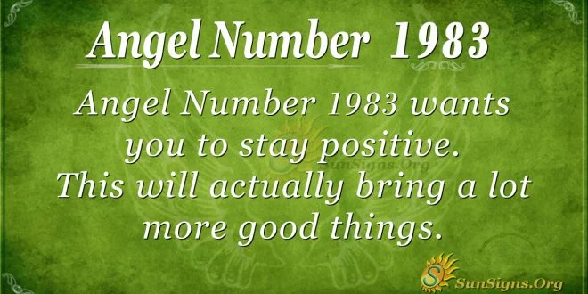 Angel Number 1983