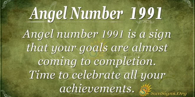 Angel Number 1991