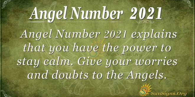 Angel number 2021