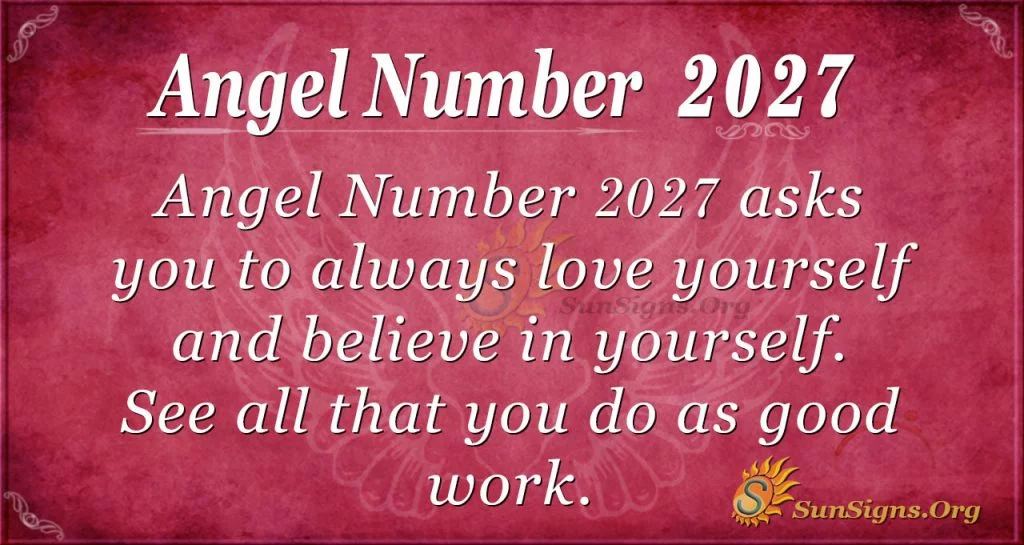 Angel number 2027