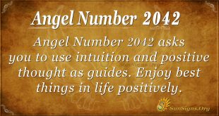 Angel Number 2042