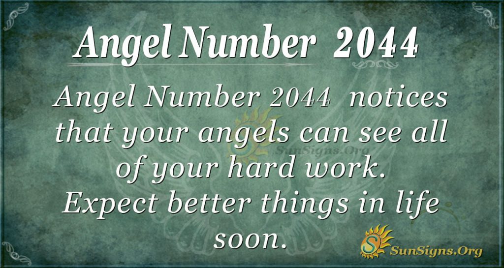 Angel Number 2044