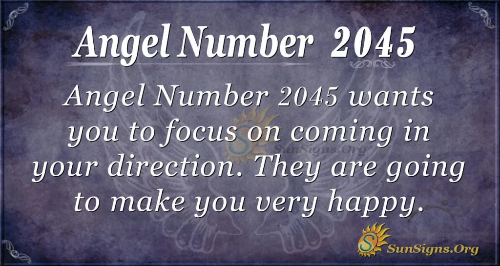 Angel Number 2045