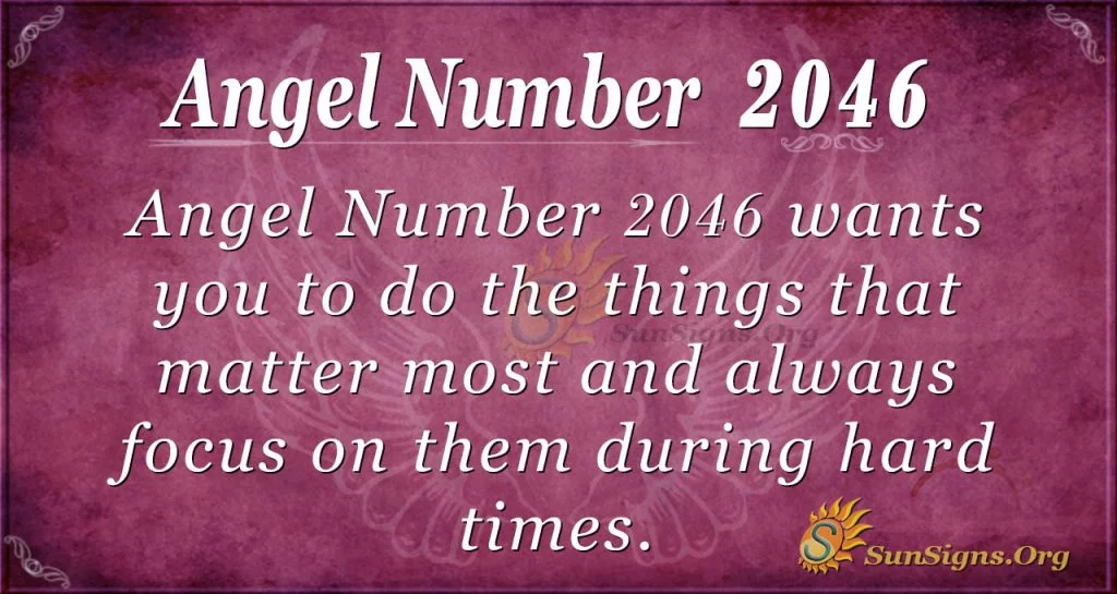 Angel Number 2046