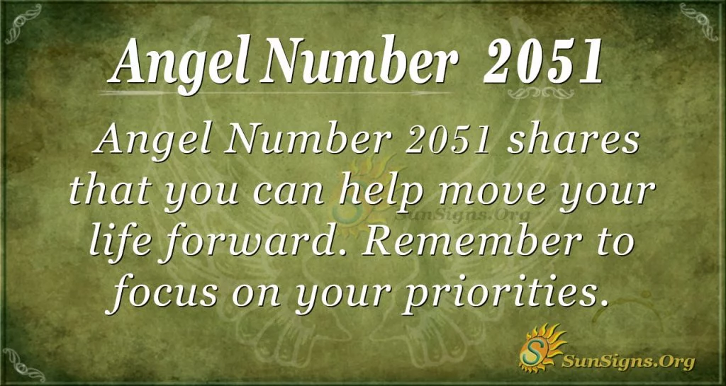 Angel Number 2051