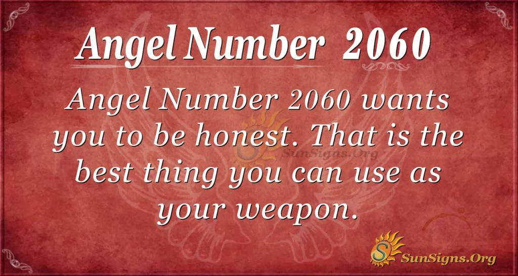 Angel Number 2060