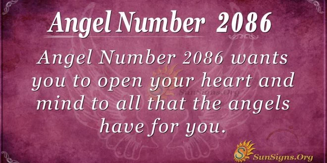 Angel Number 2086