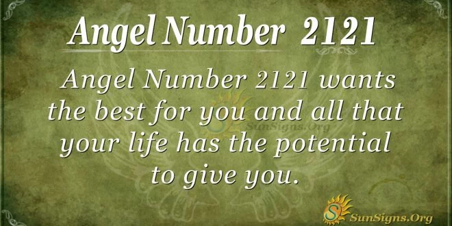 Angel number 2121