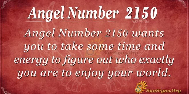 Angel Number 2150