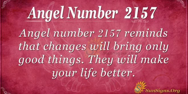 Angel Number2157
