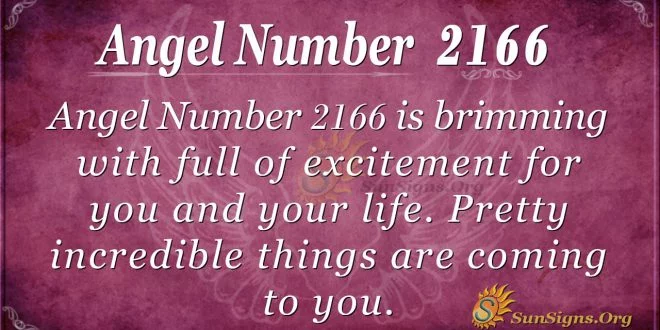 Angel Number 2166