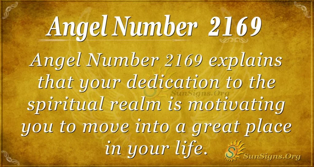 Angel Number 2169