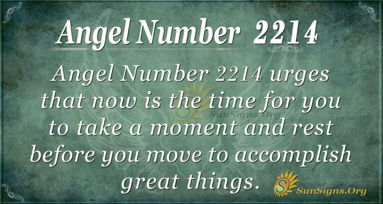 angel number 2214 spiritual meaning