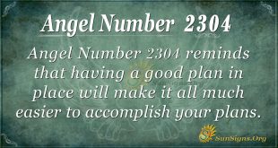 Angel number 2304