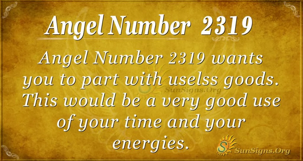 Angel number 2319