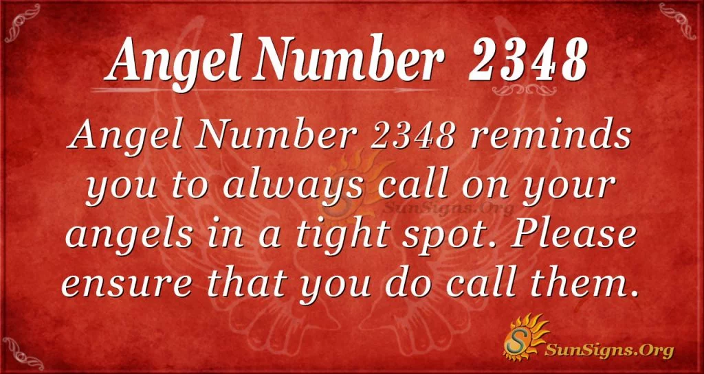 Angel number 2348