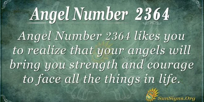 Angel number 2364
