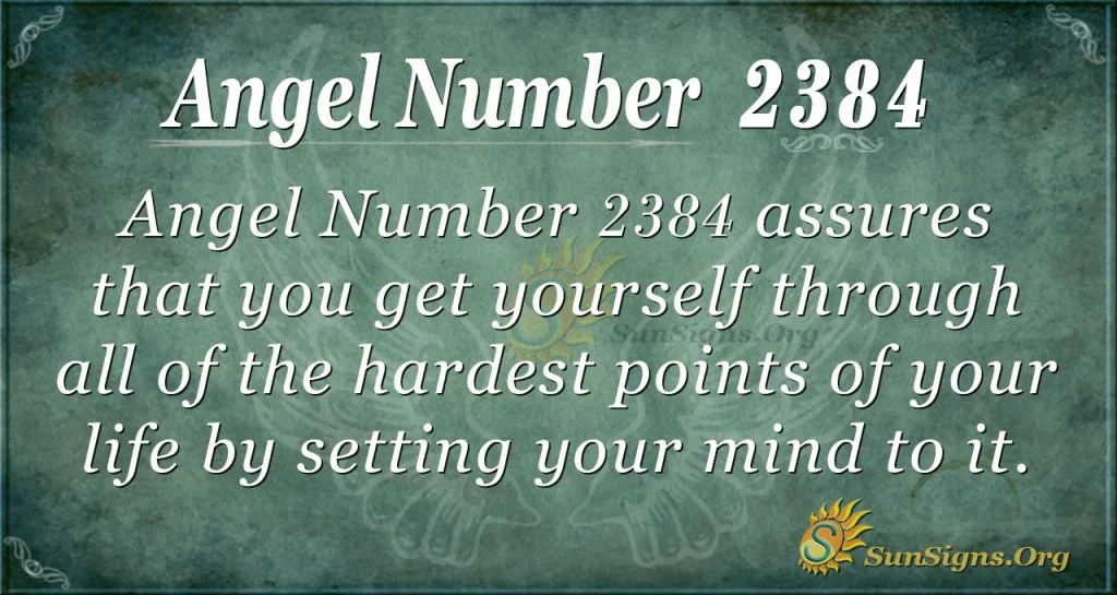 Angel number 2384
