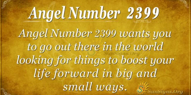 Angel number 2399