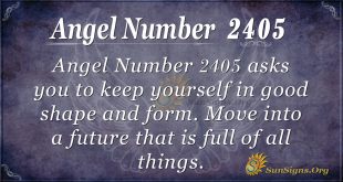 Angel Number 2405