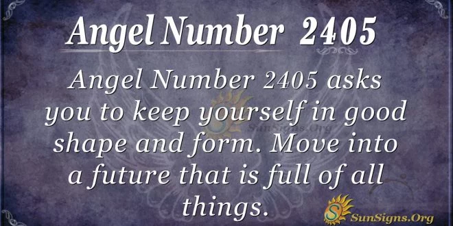 Angel Number 2405