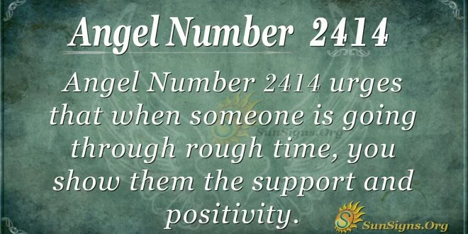 Angel number 2414