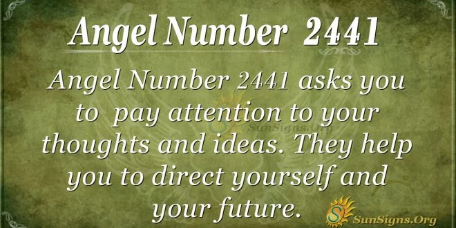 Angel Number 2441