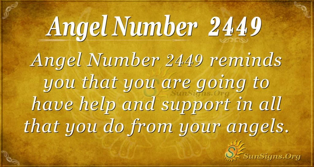 Angel number 2449