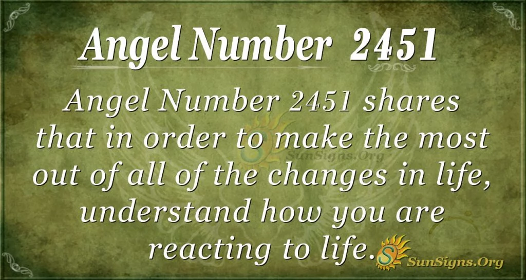 Angel Number 2451