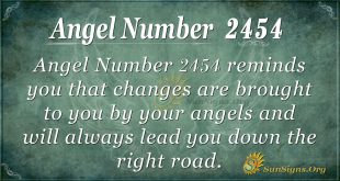 Angel number 2454